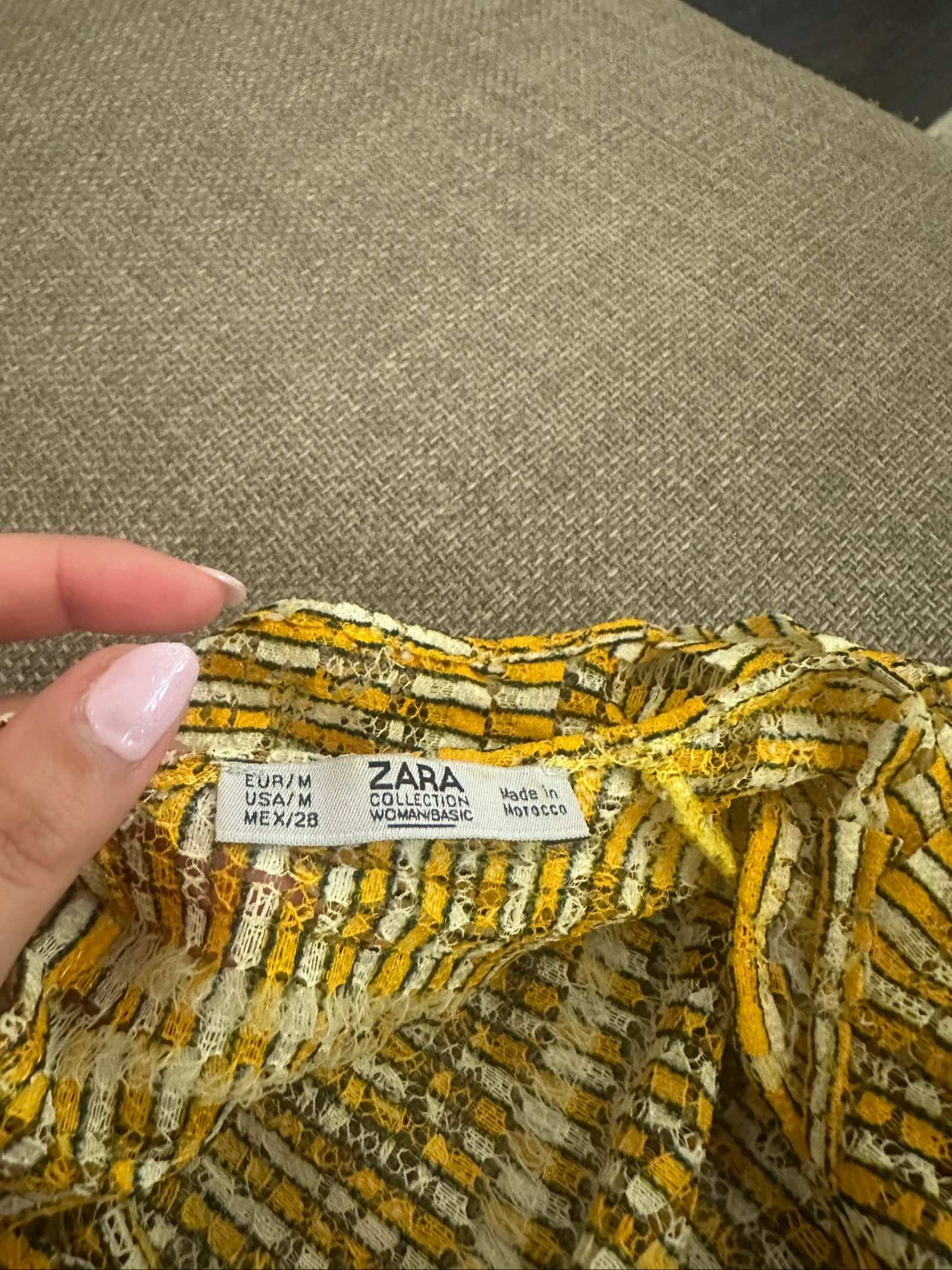 Robe jaune Zara – photo 6